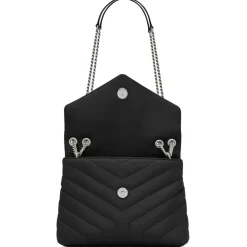 Yves Saint Laurent - Loulou Small in Quilted Leather - Black - Saint Laurent Exclusive Collection - Avvenice