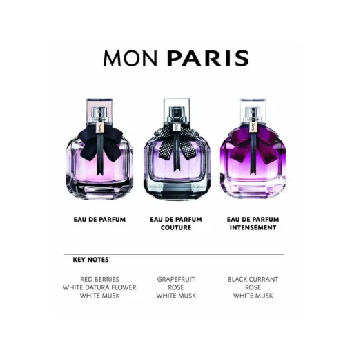 Yves Saint Laurent - Mon Paris Eau De Parfum - A New Feminine Fragrance, Inspired by Paris, The City of Love - Luxury - 150 ml - Avvenice