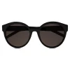 Yves Saint Laurent - Monogramme SL M31 Cat Eye Sunglasses with Nylon Lenses and Acetate - Black - Saint Laurent Eyewear - Avvenice