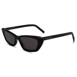 Yves Saint Laurent - New Wave SL 277 Sunglasses Cat Eye - Transparent Green - Saint Laurent Eyewear - Avvenice