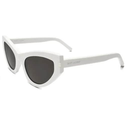 Yves Saint Laurent - New Wave SL 215 Grace Sunglasses with Triangular Frame - Natural - Saint Laurent Eyewear - Avvenice