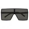 Yves Saint Laurent - New Wave 183 Betty Used Black Sunglasses in Acetate and Gray Lenses - Sunglasses - Saint Laurent Eyewear - Avvenice