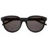 Yves Saint Laurent - Round SL 317 Sunglasses - Signature Black - Saint Laurent Eyewear - Avvenice