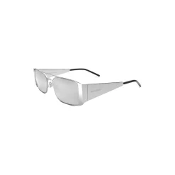 Yves Saint Laurent - SL 366 Lenny Sunglasses - Oxidized Silver - Sunglasses - Saint Laurent Eyewear - Avvenice