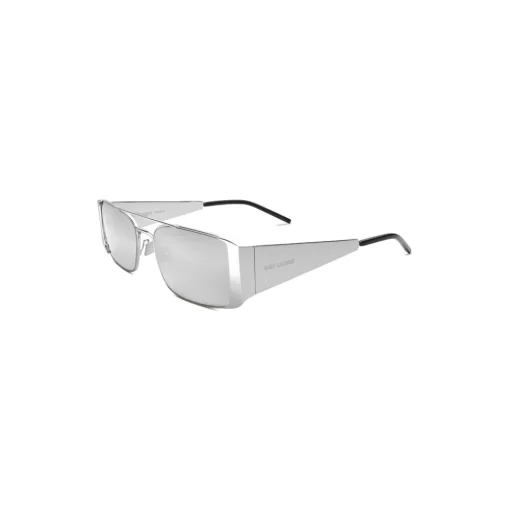 Yves Saint Laurent - SL 366 Lenny Sunglasses - Oxidized Silver - Sunglasses - Saint Laurent Eyewear - Avvenice