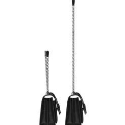 Yves Saint Laurent - Sunset Medium in Coated-Bark Leather - Black - Saint Laurent Exclusive Collection - Avvenice