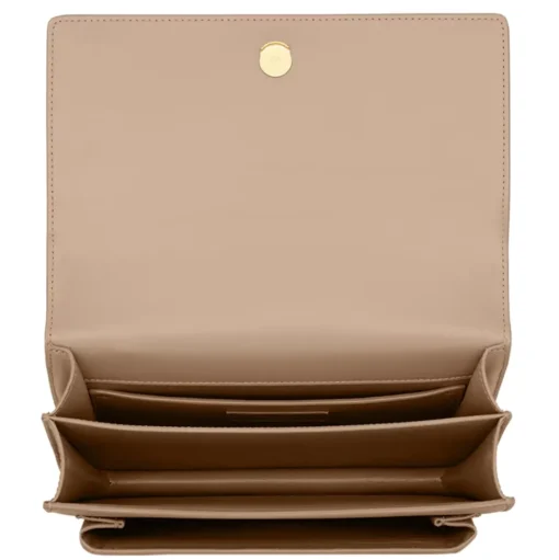 Yves Saint Laurent - Sunset Medium in Smooth Leather - Dark Beige - Saint Laurent Exclusive Collection - Avvenice