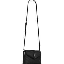 Yves Saint Laurent - Toy Loulou in Quilted Leather - Black - Saint Laurent Exclusive Collection - Avvenice