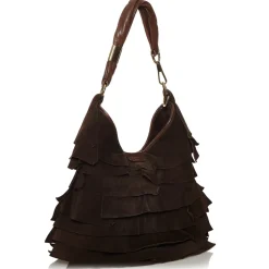Yves Saint Laurent Vintage - Saint Tropez Suede Hobo Bag - Brown - Leather Handbag - Luxury High Quality - Avvenice