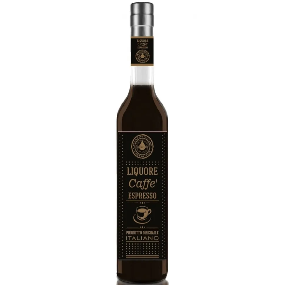Zanin 1895 - Golmar - Espresso Coffee Liquor + 4 Glasses - Made in Italy - 20 % vol. - Spirit of Excellence - Avvenice